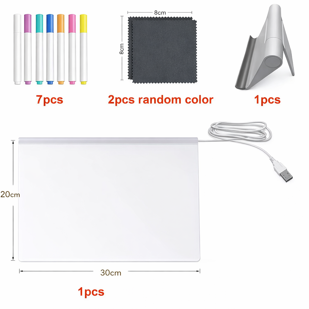 Świecąca tablica LED wersja II