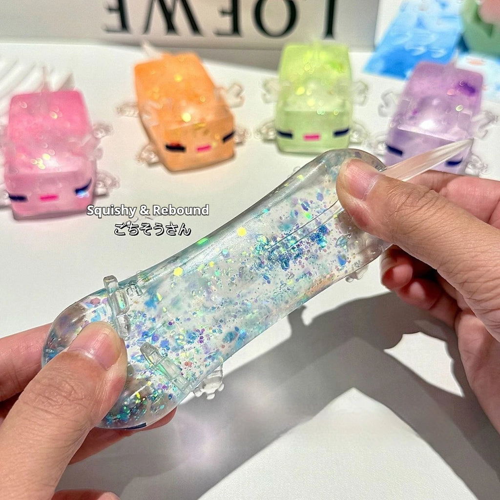 Słodki żelowy antystresowy axelotl