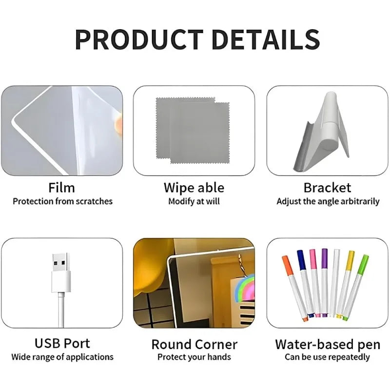 Świecąca tablica LED wersja II