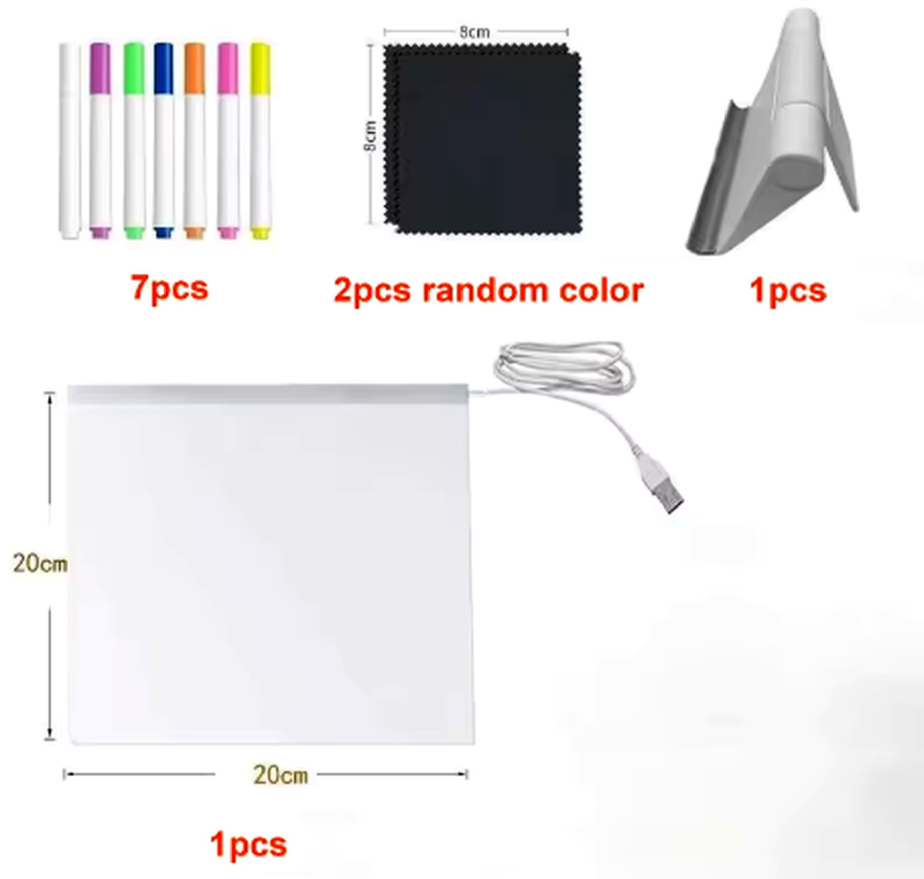 Świecąca tablica LED wersja II